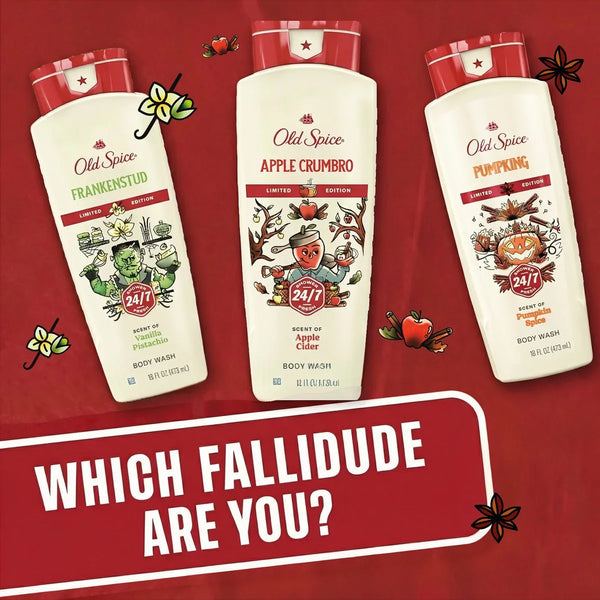 Old Spice Holidudes Body Wash - Apple Crumbro - 16oz