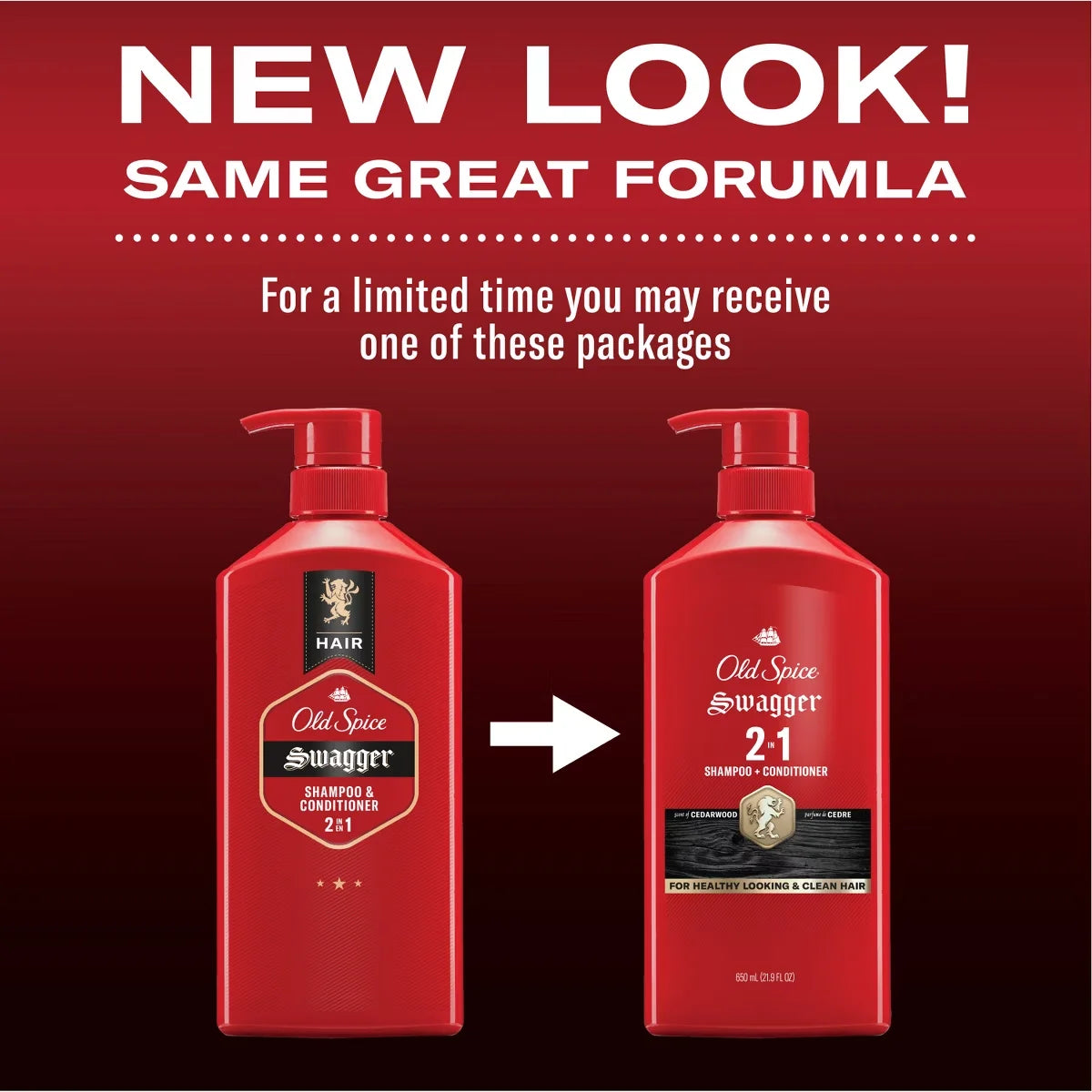 Old Spice Men's Swagger 2-in-1 Shampoo & Conditioner Secondary image