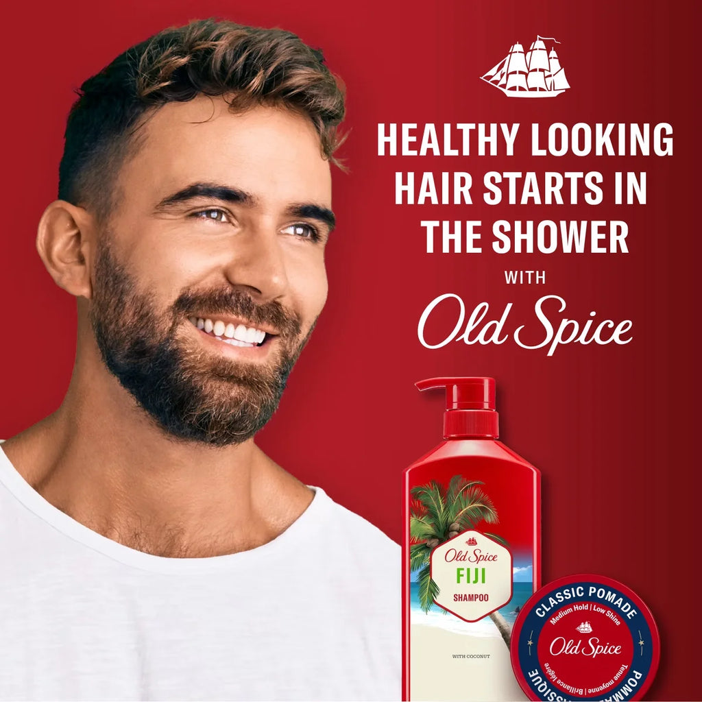 Old Spice Shampoo - 21.9 fl oz: Basic Cleansing, All Hair Types, Tropical Scent, Daily Use