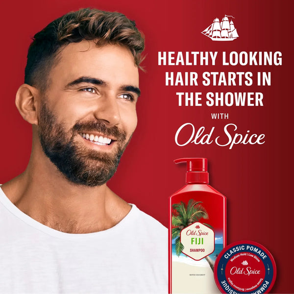 Old Spice Shampoo - 21.9 fl oz: Basic Cleansing, All Hair Types, Tropical Scent, Daily Use