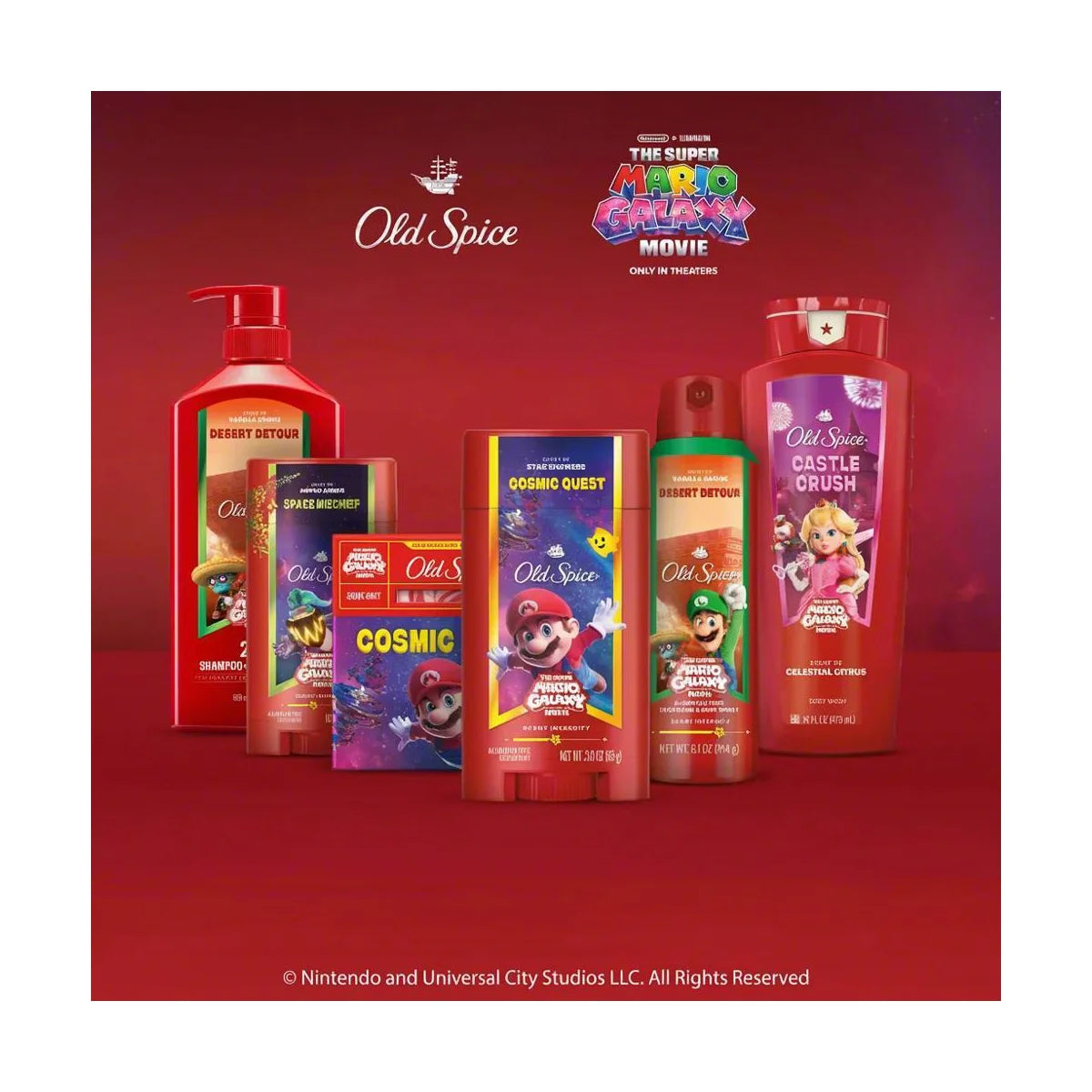 Old Spice x The Super Mario Galaxy Collection Main image