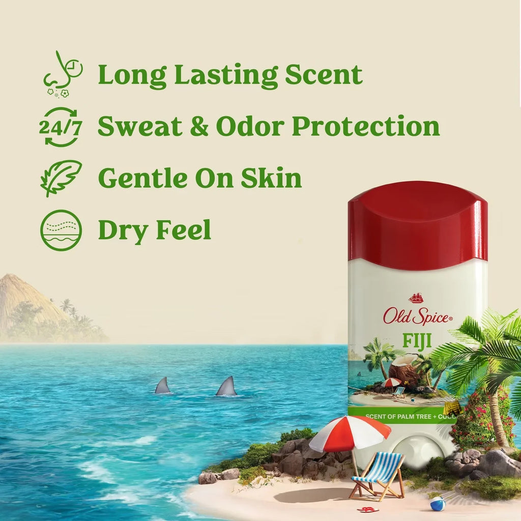 Old Spice Men's Fiji Mini Antiperspirant & Deodorant - Travel Size - Lavender/Coconut Scent - 0.5oz
