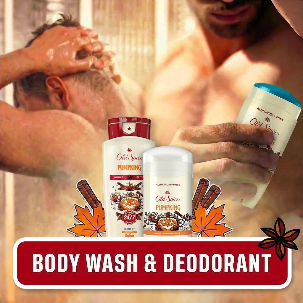 Old Spice Holidudes Body Wash - PumpKing - 16oz: Body Wash, Basic Cleansing, Whole Body, 16 oz Squeeze Bottle