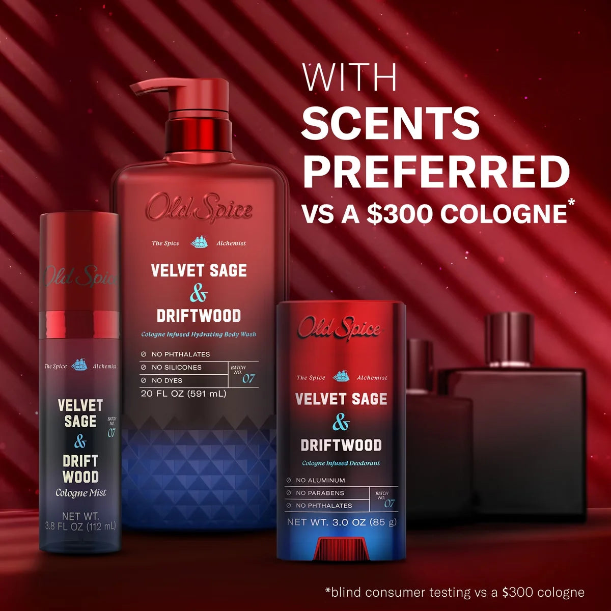 Old Spice x The Spice Alchemist Collection Men's Cologne Mist - Velvet Sage and Driftwood - 3.8 fl oz