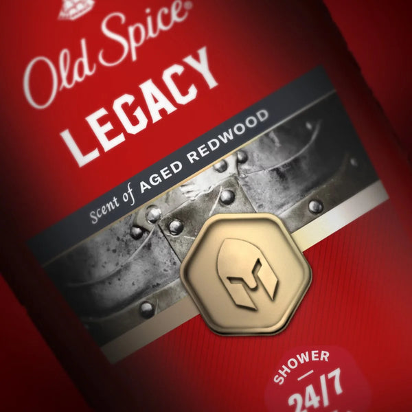 Old Spice Red Collection Men's Long-Lasting Fragrance Refreshing Clean Body Wash - Legacy - 24 fl oz