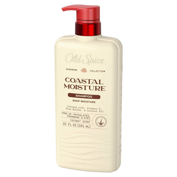 Old Spice Windborn Coastal Moisture Vanilla Shampoo - 20 fl oz