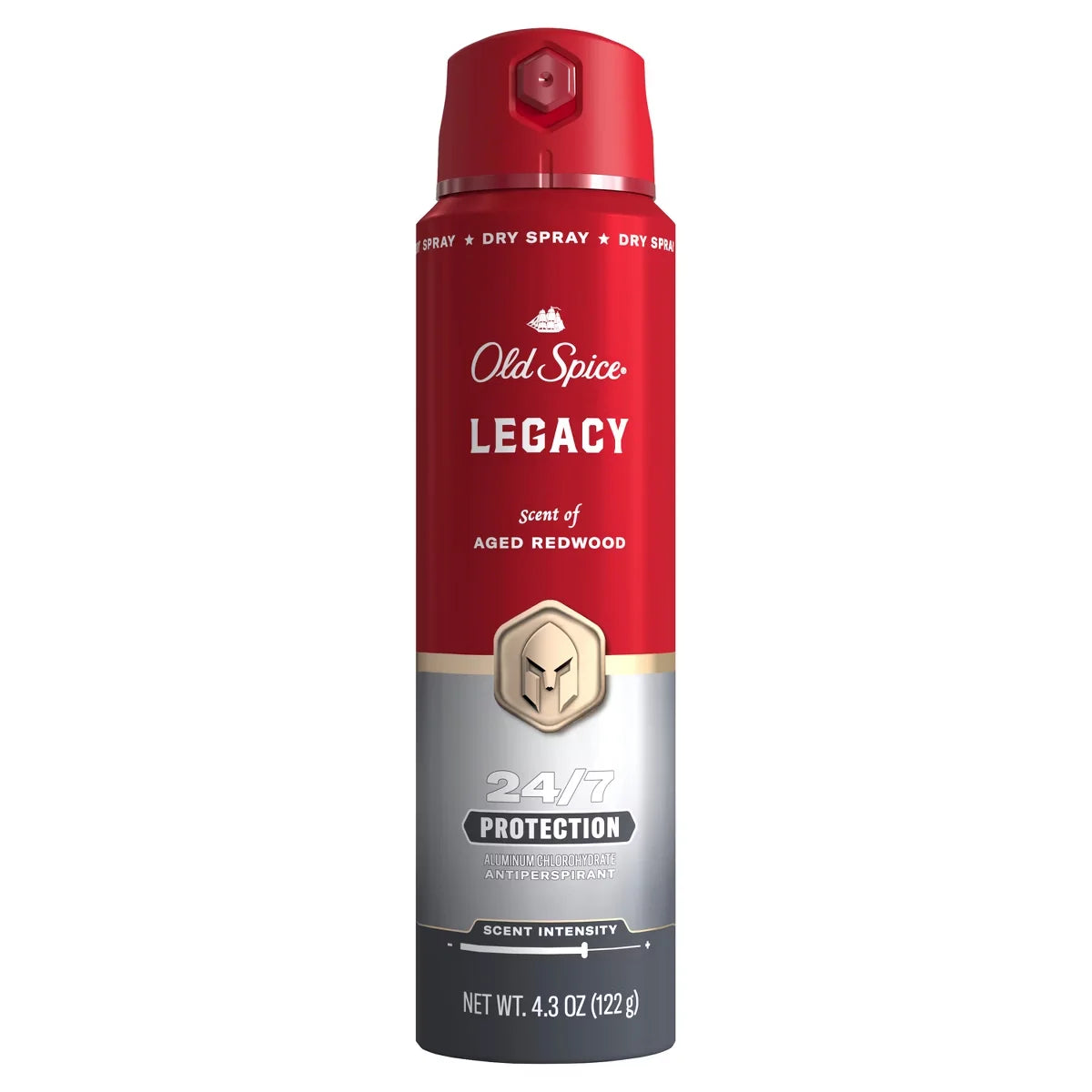 Old Spice Red Collection Men's 48-Hour Odor Protection Antiperspirant Spray - Legacy - 4.3oz Main image