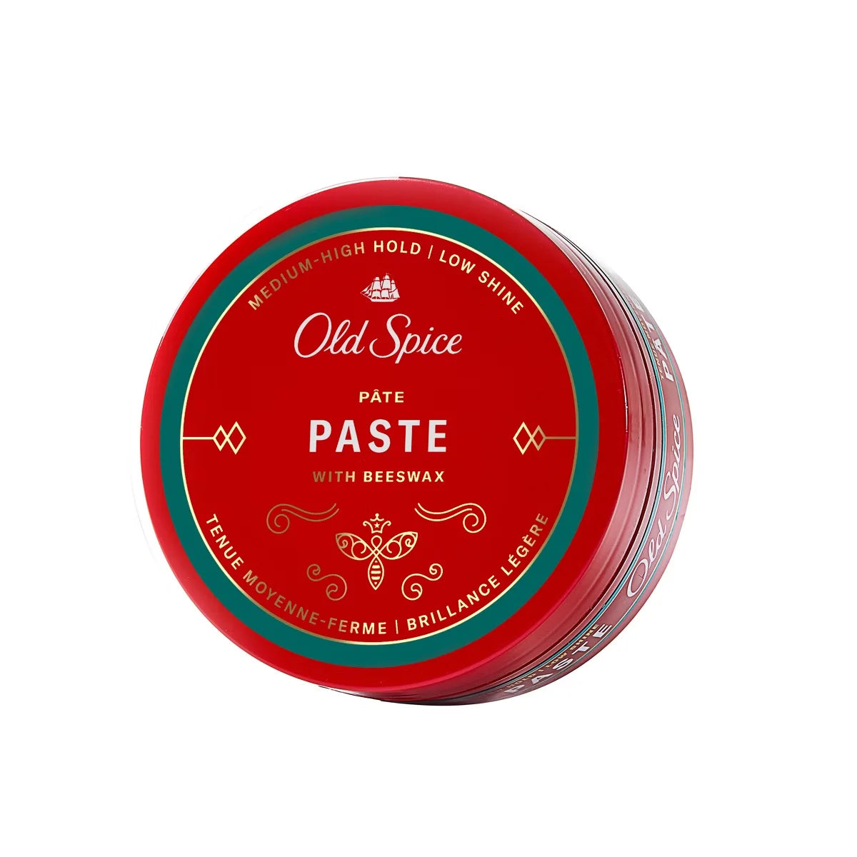 Old Spice No-Poof Hair Styling Paste Medium-High Hold with Low Shine - 2.22oz Secondary image