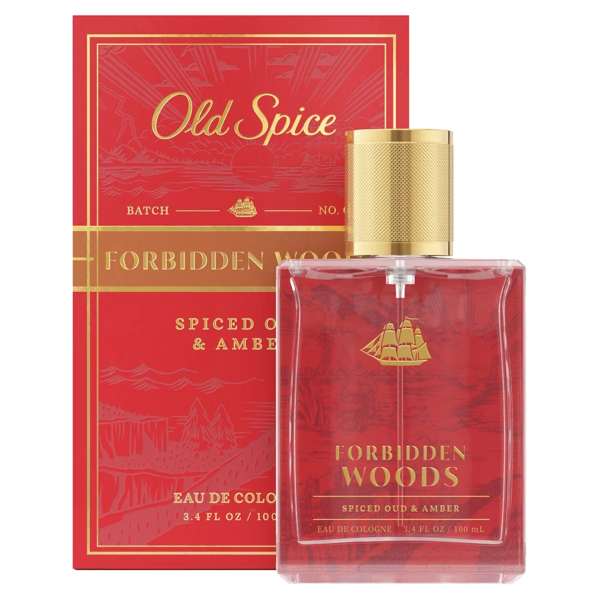 Old Spice Signature Cologne - Forbidden Woods - 3.4oz Main image
