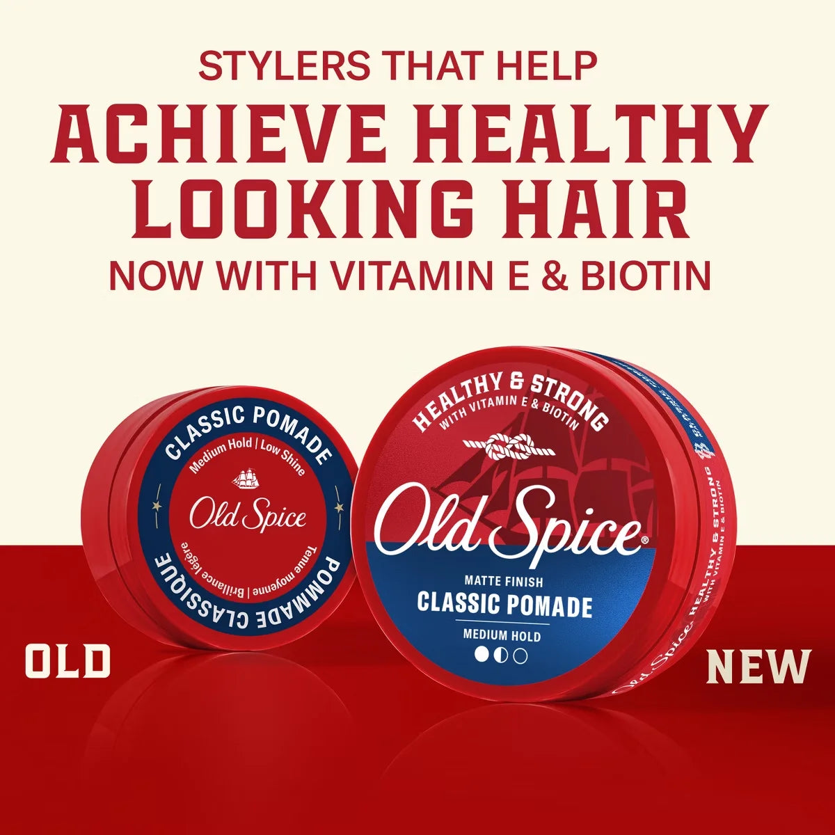 Old Spice Healthy & Strong Classic Hair Pomade - 2.22oz Secondary image