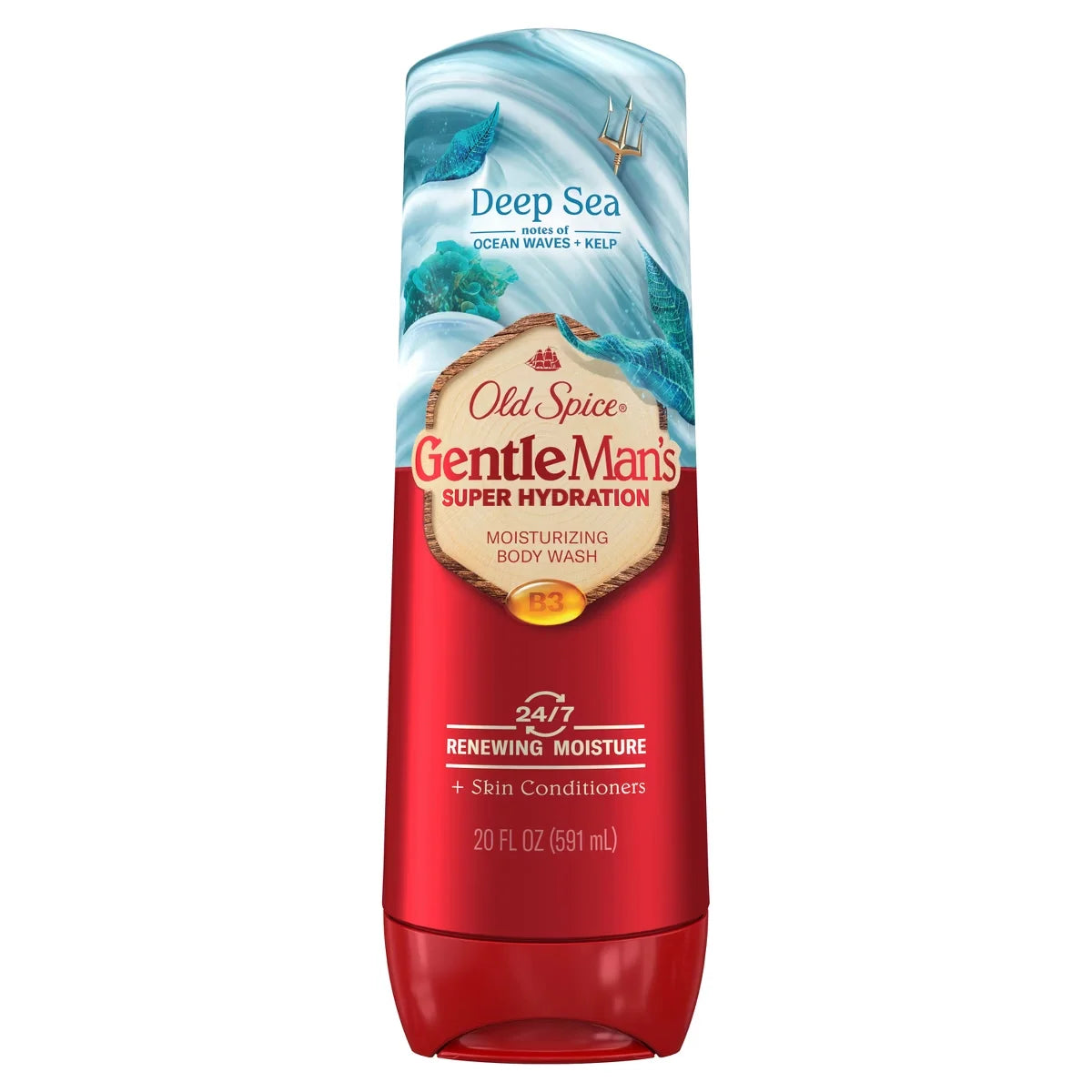 Old Spice Super Hydration Moisturizing Body Wash - Deep Sea - 20 fl oz: Paraben-Free, Whole Body, Liquid Main image