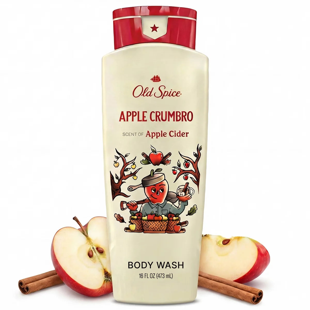 Old Spice Holidudes Body Wash - Apple Crumbro - 16oz Main image