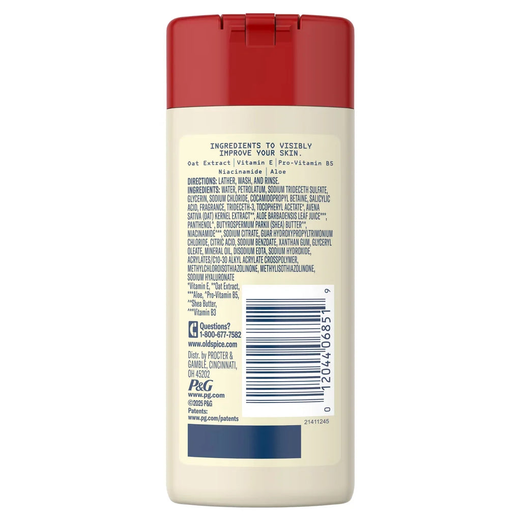 Old Spice Windborn Coastal Vanilla Body Wash - 3oz: Whole Body Cleansing, Normal Skin, Liquid, Travel Size