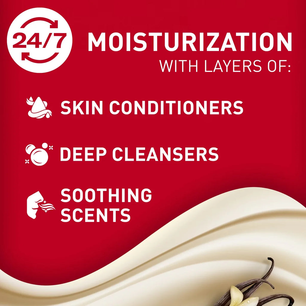 Old Spice Super Hydration Body Wash GentleMan's Blend for Deep Cleaning and 24/7 Renewing Moisture - Vanilla & Shea Butter - 20 fl oz