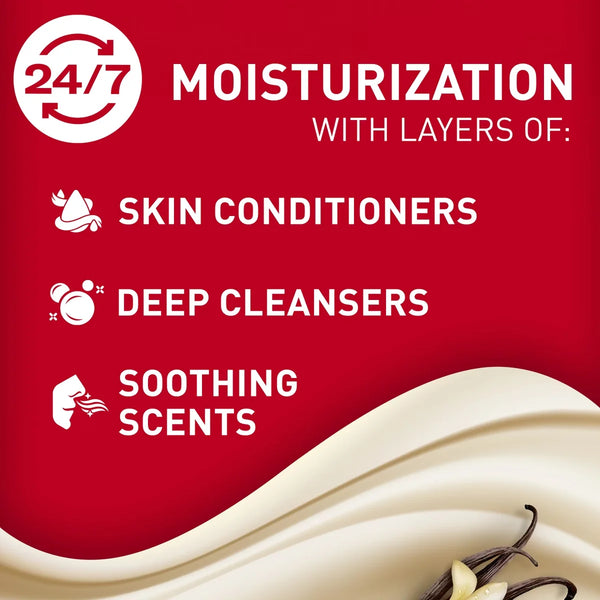 Old Spice Super Hydration Body Wash GentleMan's Blend for Deep Cleaning and 24/7 Renewing Moisture - Vanilla & Shea Butter - 20 fl oz