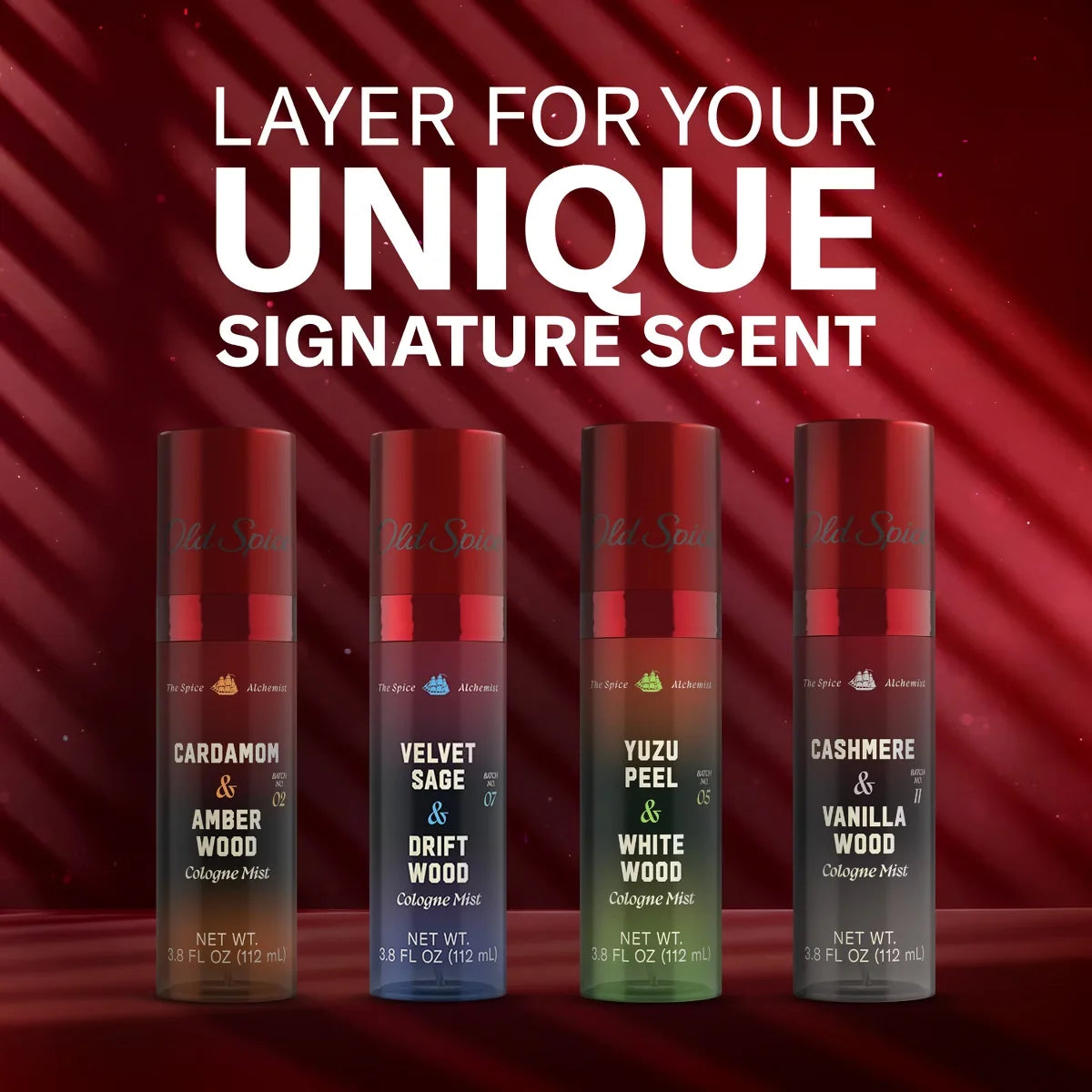 Old Spice x The Spice Alchemist Collection Men's Crafted for Compliments Cologne Mist - Cashmere and Vanilla Wood - 3.8 fl oz