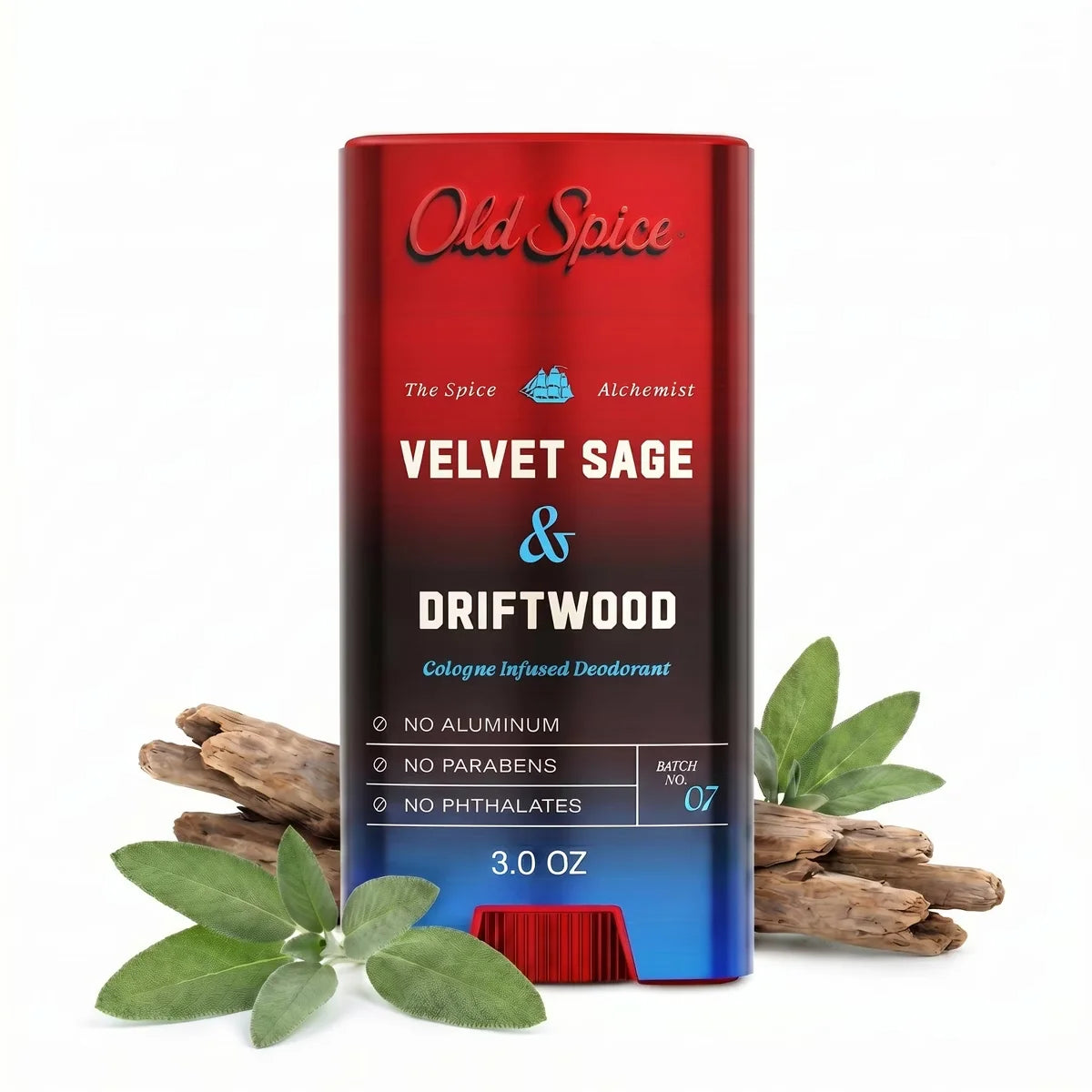 Old Spice x The Spice Alchemist Collection Cologne Infused Deodorant - Velvet Sage and Driftwood - 3oz Main image
