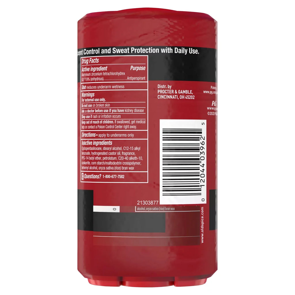 Old Spice Red Collection Swagger Invisible Solid Antiperspirant & Deodorant for Men - 2.6oz