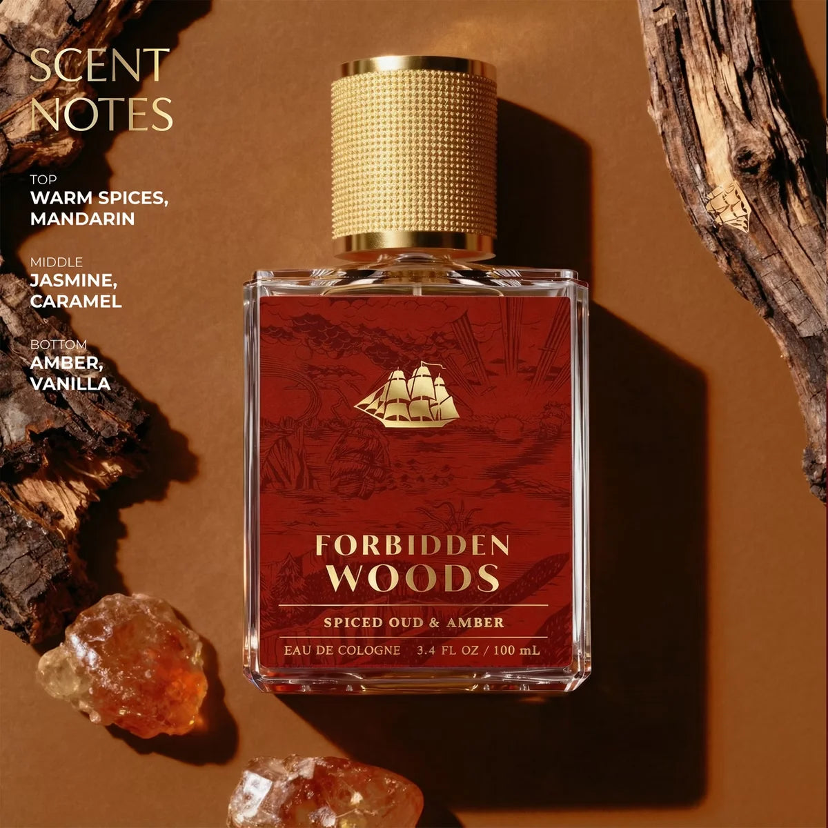 Old Spice Signature Cologne - Forbidden Woods - 3.4oz Secondary image