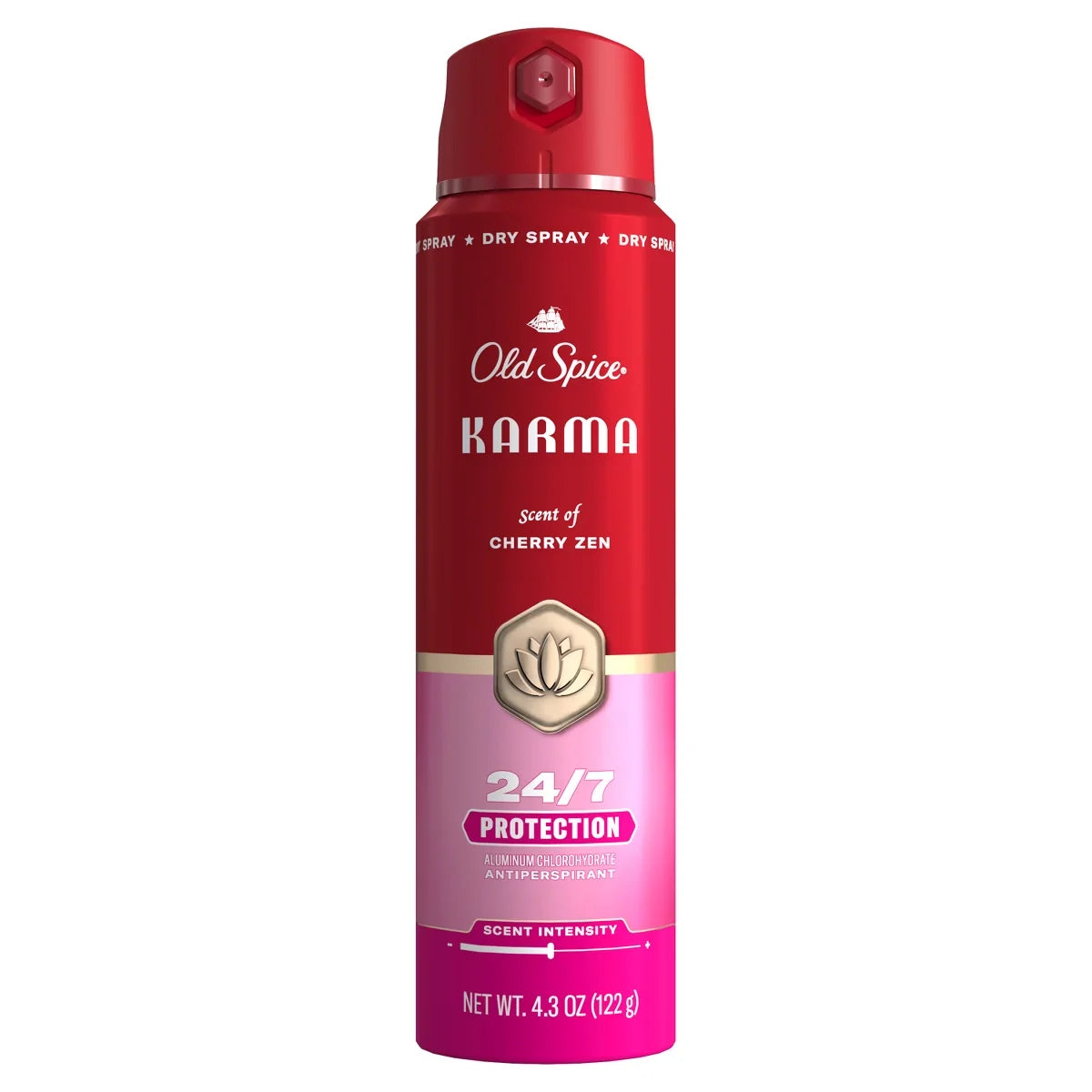 Old Spice Red Collection Men's 48-Hour Odor Protection Lightweight Formula All-Day Freshness Antiperspirant Spray - Karma Scent - 4.3oz Main image